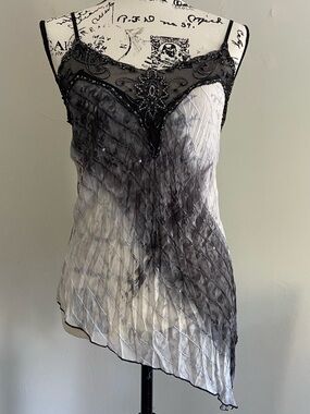 Black and White Camisole
